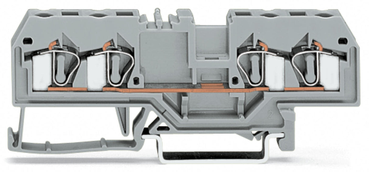 WAGO Reihenklemme 0,08-4qmm 1Etage 4kl Serie 281 281-652 gr 26A TS35