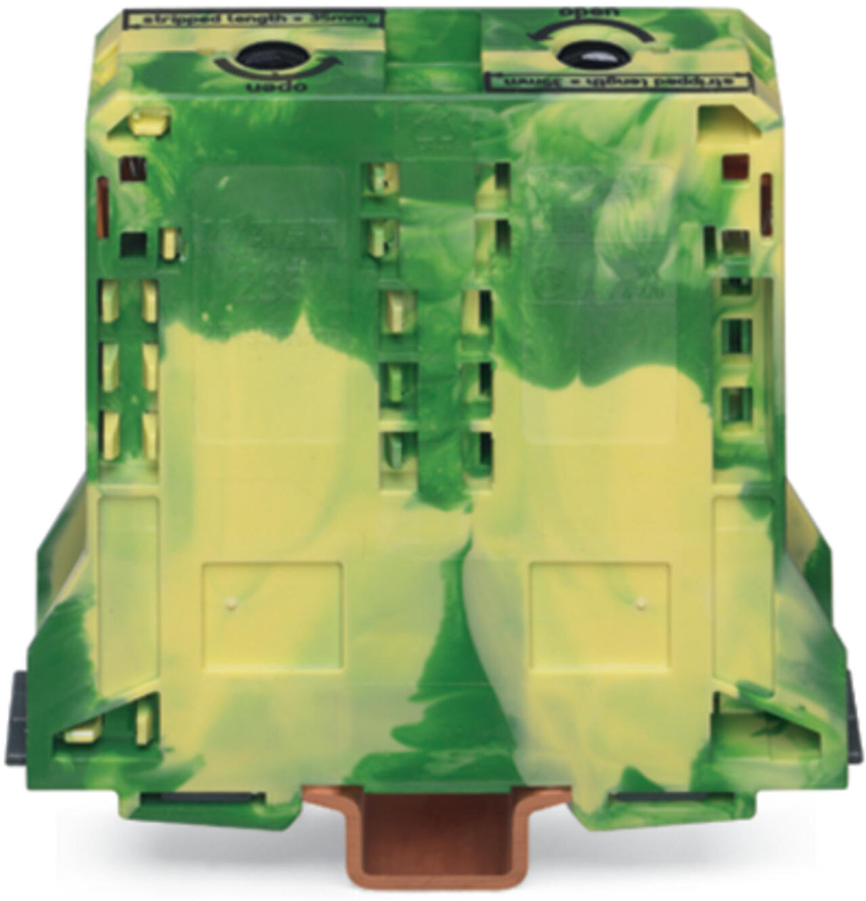 WAGO Schutzleiter-Reihenklemme 25-95qmm Serie 285 285-197/999-950 gn/ge 1Etage