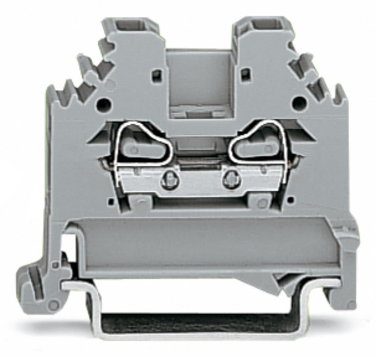 WAGO Reihenklemme 0,08-2,5qmm 1Etage 2kl Serie 280 280-101 gr 24A TS35