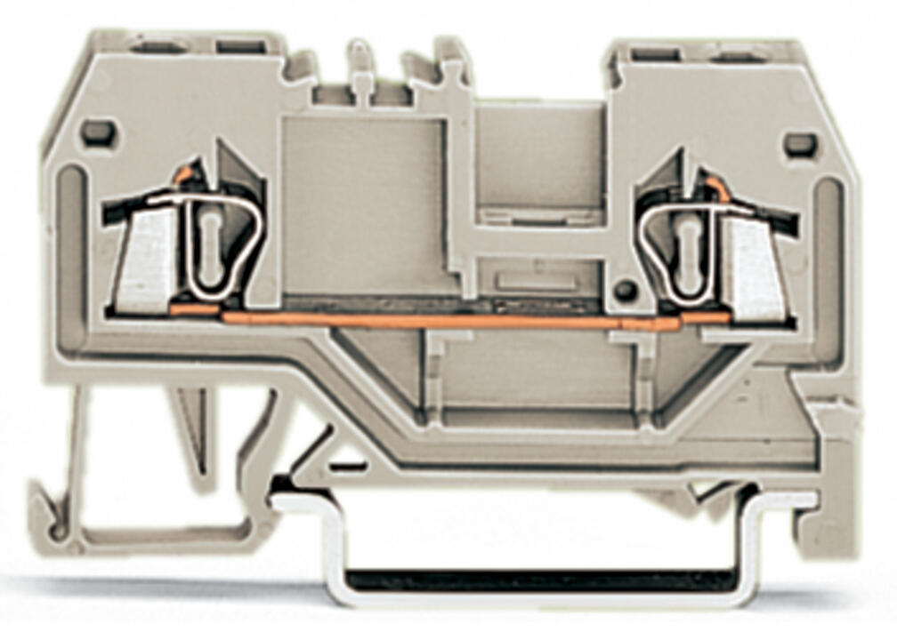 WAGO Reihenklemme 1Etage 2kl lgr 15A Serie 279 279-992 TS35