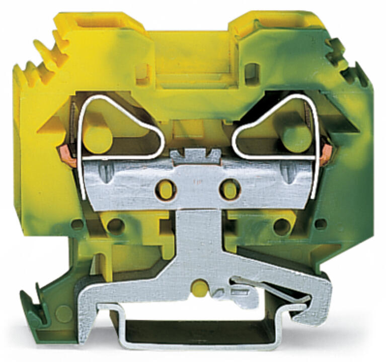 WAGO Schutzleiter-Reihenklemme 0,2-16qmm Serie 283 283-107 gn/ge 1Etage TS35