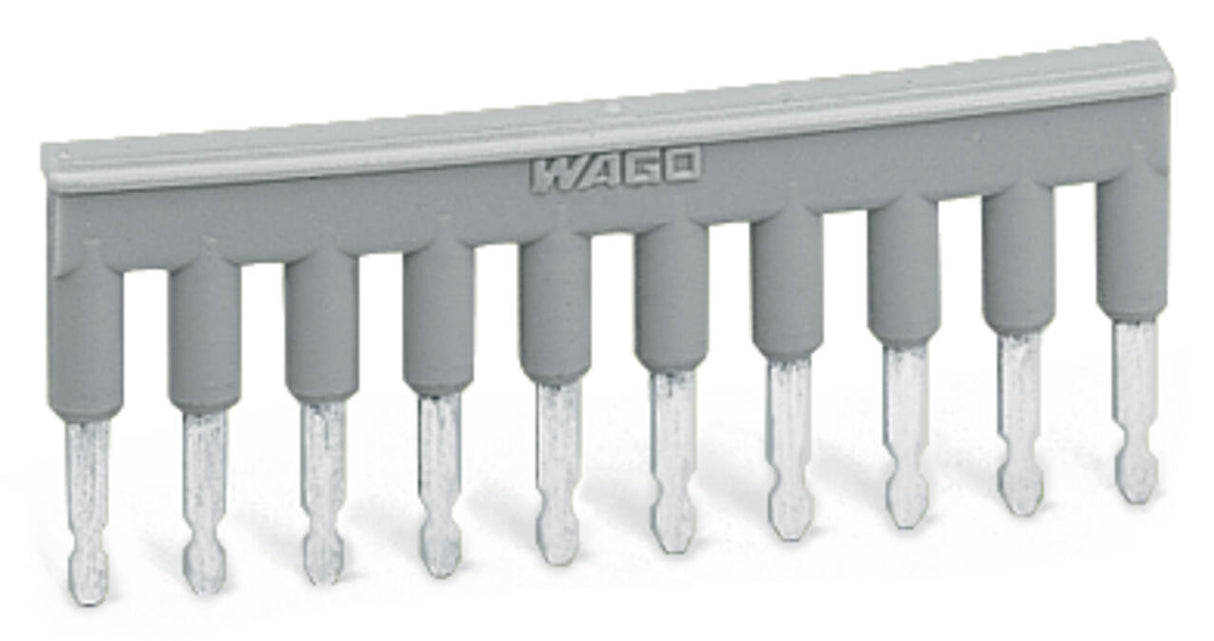 WAGO Querverbinder 10p gr steckb isol Serie 279 279-490 18A m.Berühr.schutz