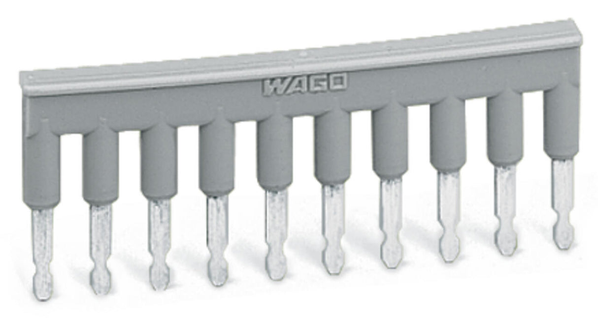 WAGO Querverbinder 10p gr steckb isol Serie 280 280-490 18A m.Berühr.schutz
