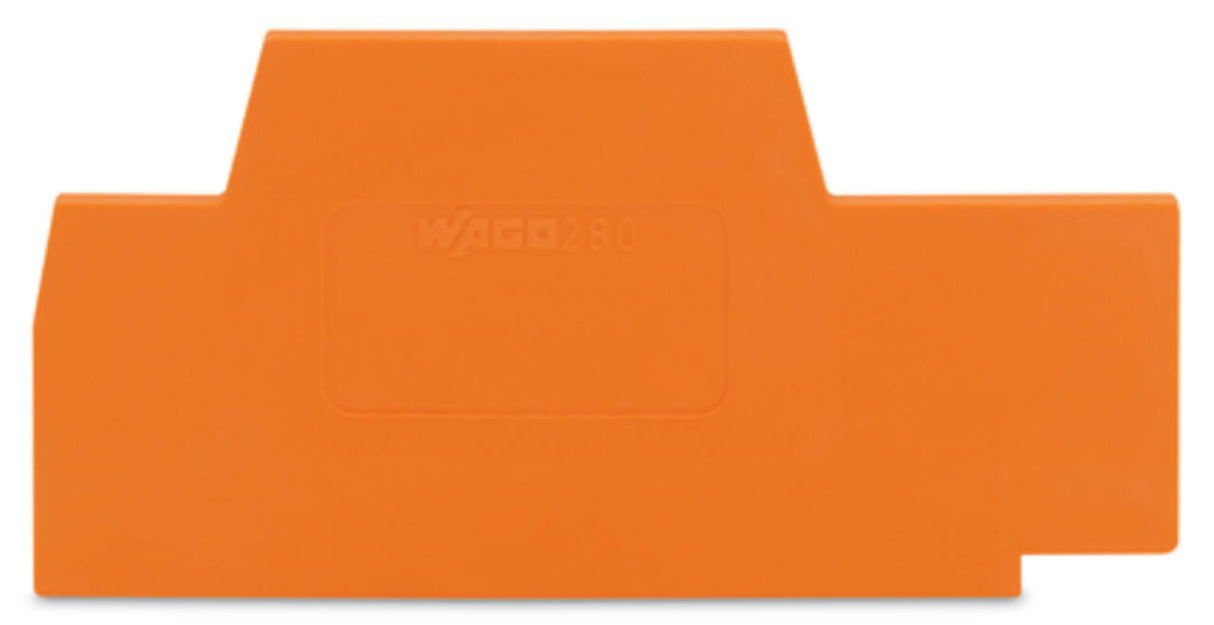 WAGO Abschl/Zwischenplatte rastb or Serie 280 280-343