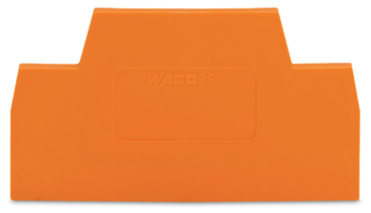 WAGO Abschl/Zwischenplatte rastb or Serie 280 280-341