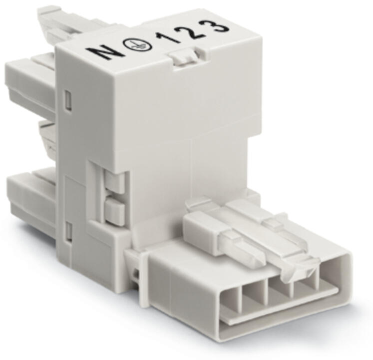 WAGO H-Verteiler PA 5Eing 5p 10Ausg 400V Serie 890 890-980 16A IP20 hfr
