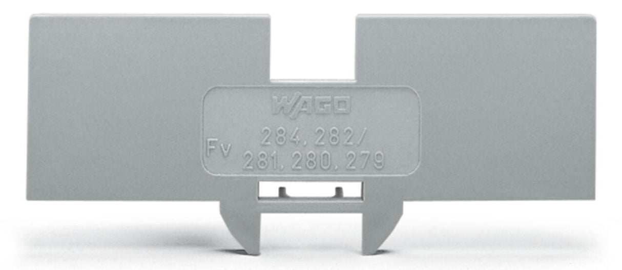 WAGO Abschlussplatte rastb or Serie 284 284-344