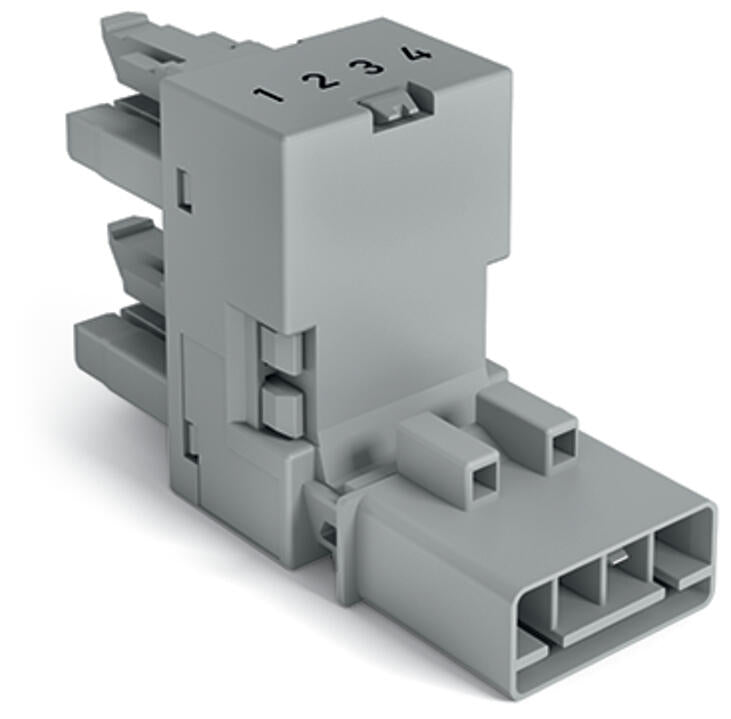 WAGO H-Verteiler PA 4Eing 4p 8Ausg 400V Serie 890 890-1681 16A IP20