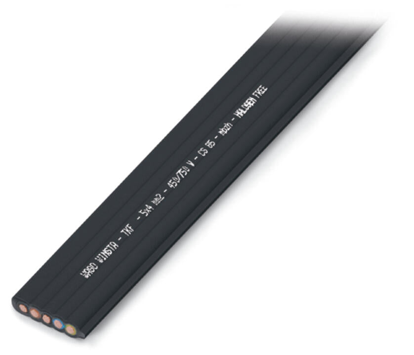 WAGO Steuerleitung PVC hfr 5G 4 sw Farbe Serie 897 897-453 -15-90°C