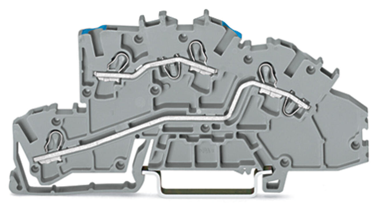 WAGO Installationsklemme 32A 0,25-4qmm Serie 2003 2003-7649 2pot gr Federzug
