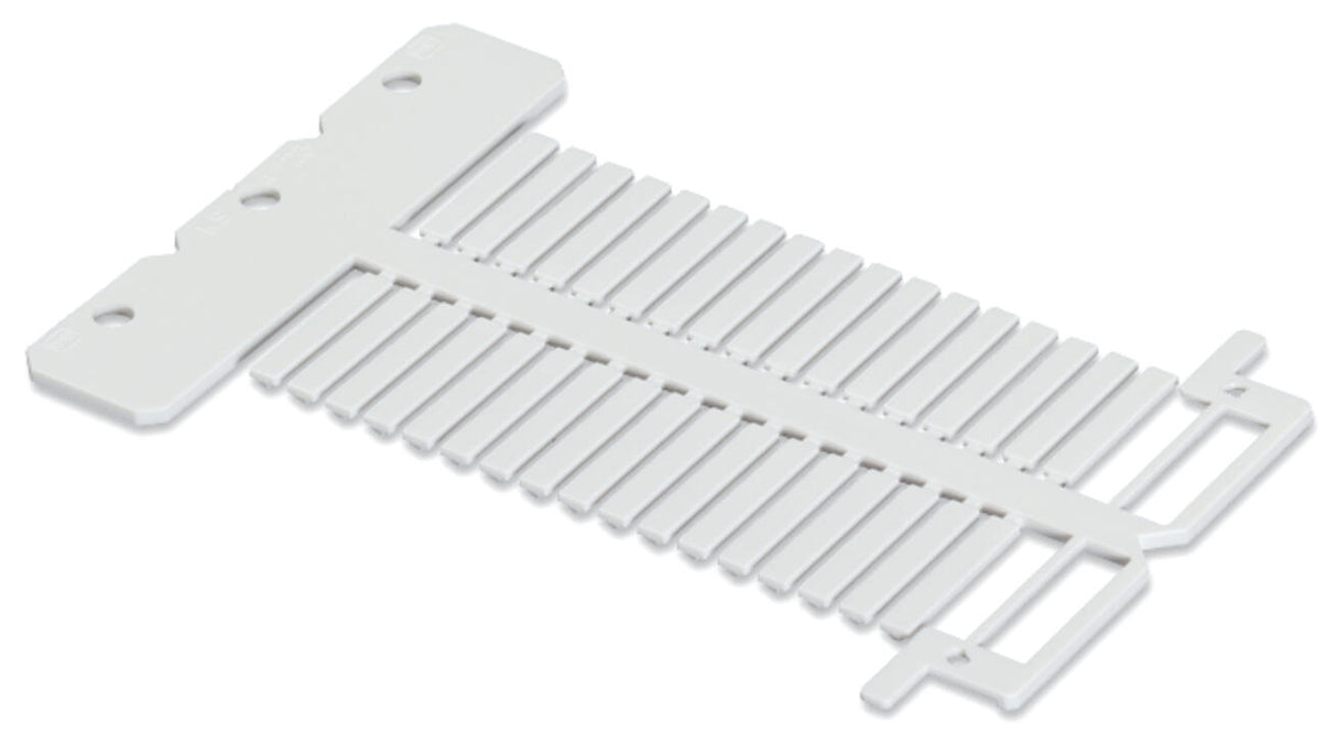 WAGO Kabelmarkierung ws Etikett Kst kleb Serie 211 211-120 L23mm Textf