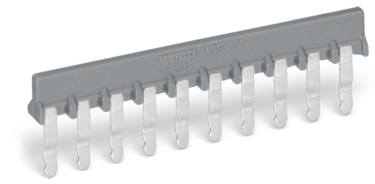 WAGO Einlegebrücker 3p gr steckb isol Serie 231 231-903 12A m.Berühr.schutz