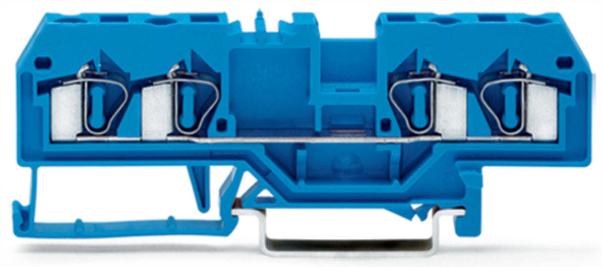 WAGO Reihenklemme 0,08-4qmm 1Etage 4kl Serie 281 281-654 bl 26A TS35