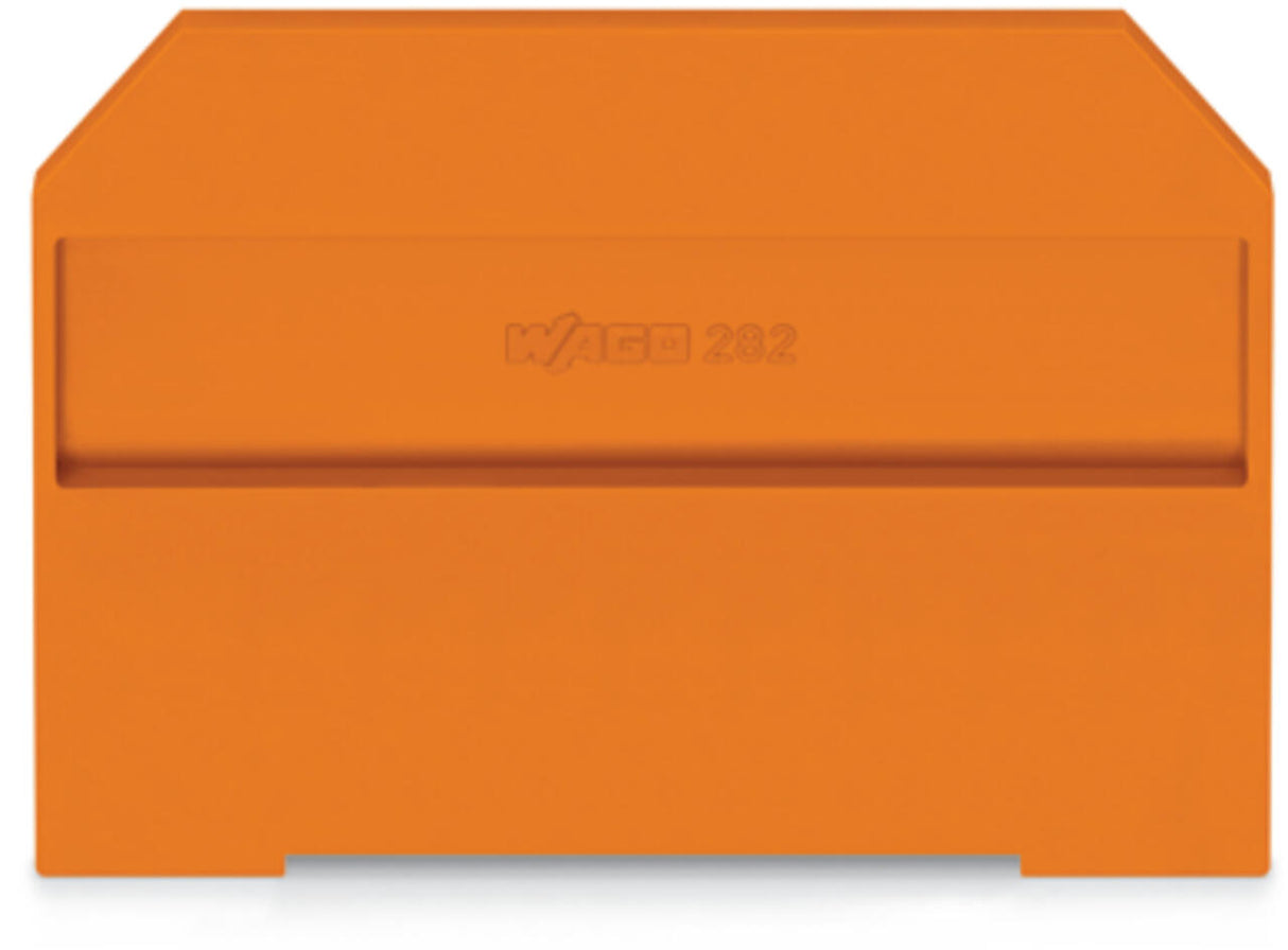 WAGO Abschl/Zwischenplatte rastb or Serie 282 282-312