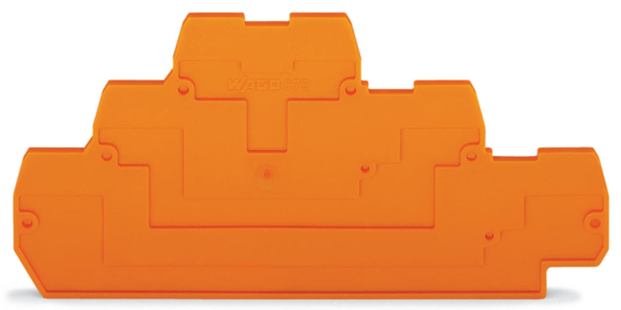 WAGO Abschl/Zwischenplatte rastb or Serie 870 870-569