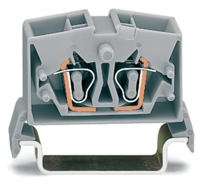 WAGO Reihenklemme 0,08-2,5qmm 1Etage 4kl Serie 264 264-736 or 24A TS35