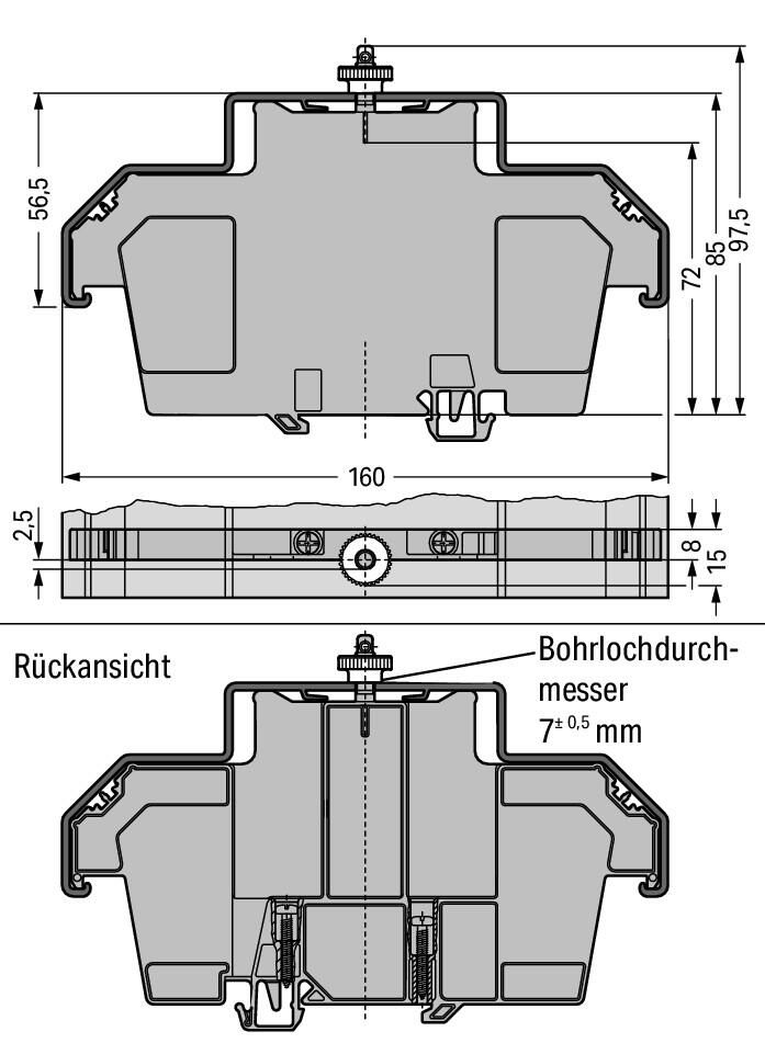 WAGO Abdeckung Serie 709 709-168