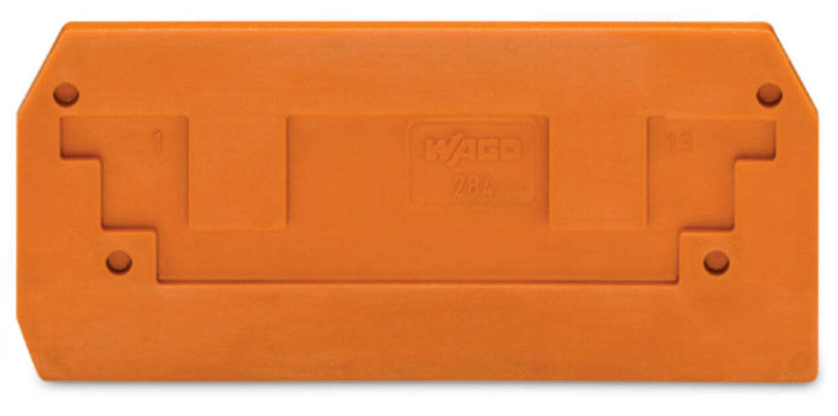 WAGO Abschl/Zwischenplatte rastb or Serie 284 284-328