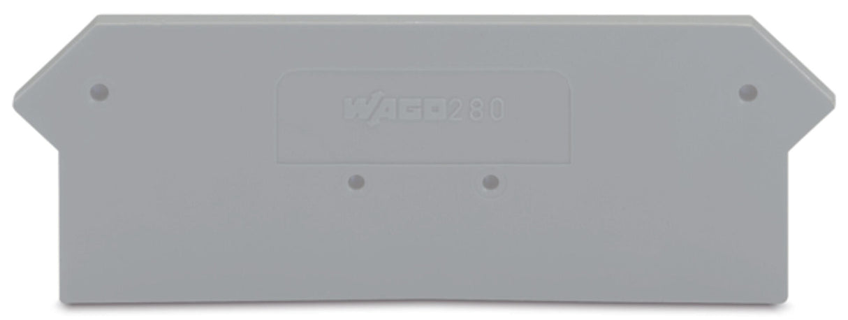 WAGO Abschl/Zwischenplatte rastb gr Serie 280 280-316