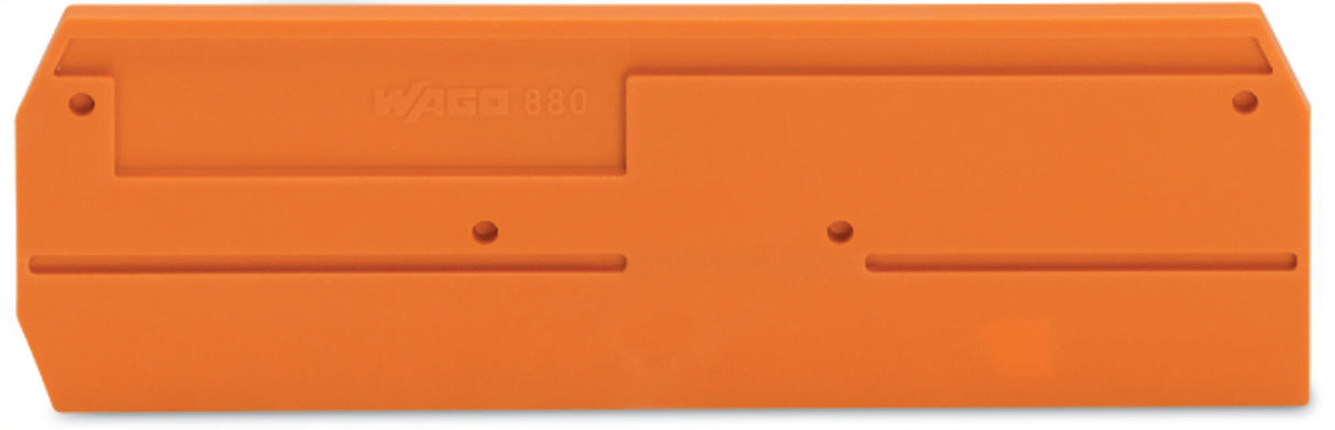WAGO Abschl/Zwischenplatte rastb or Serie 880 880-346
