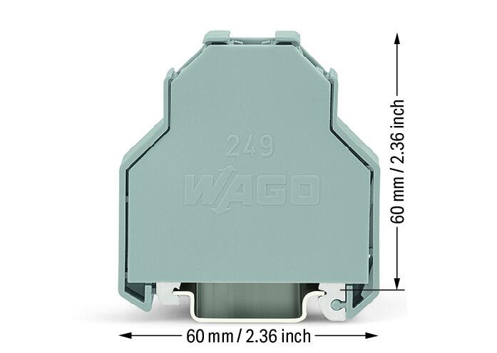 WAGO Endklammer/halter Kst TS35 249-198 schraublos