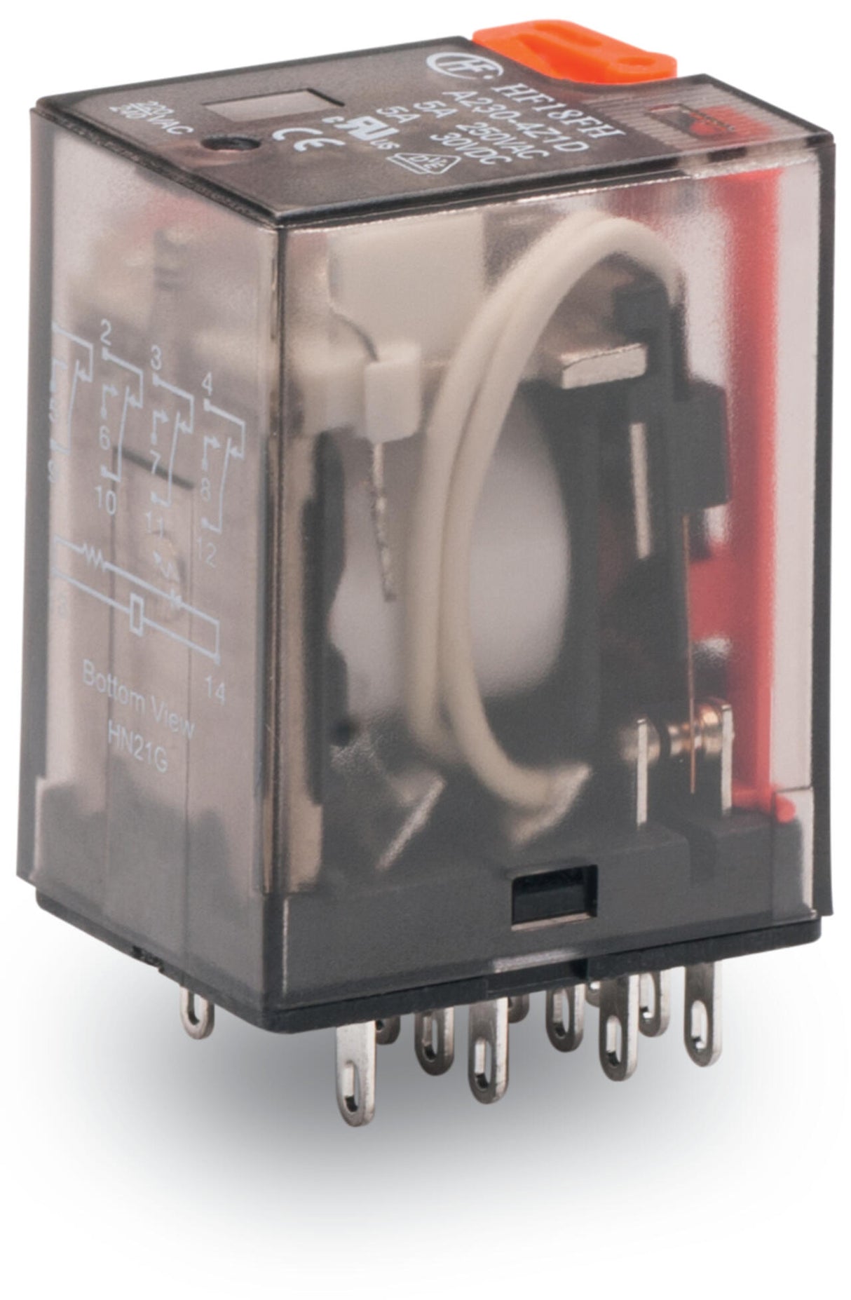 WAGO Schaltrelais 240V/AC 4W IP20 LP Serie 858 858-151 21,5x35x28mm