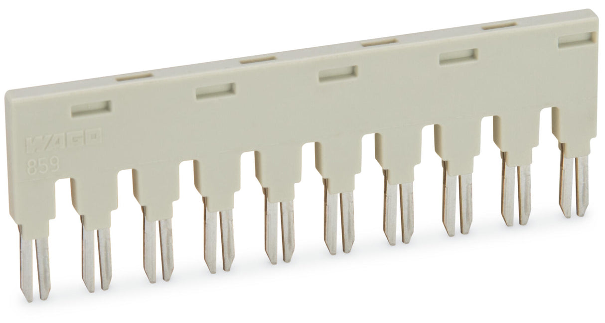 WAGO Querverbinder 10p steckb isol 18A Serie 859 859-410 m.Berühr.schutz