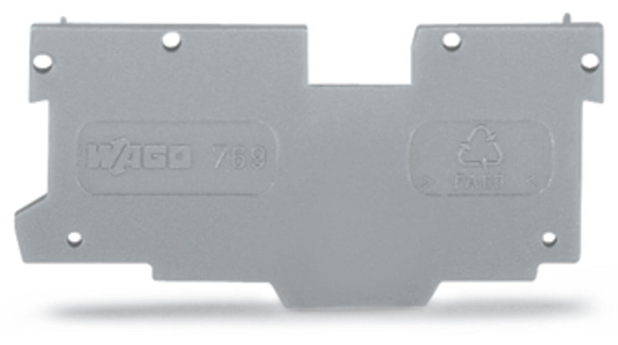 WAGO Abschl/Zwischenplatte rastb gr Serie 769 769-305