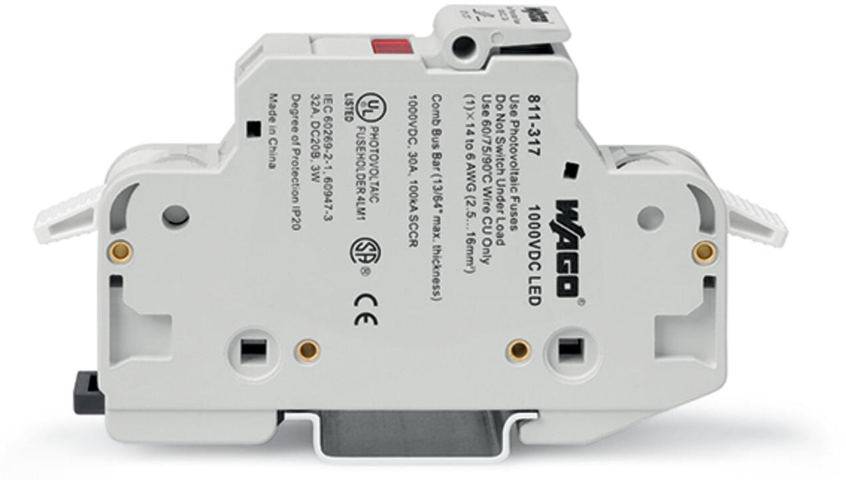 WAGO Sicherungshalter 10x38mm Serie 811 811-317