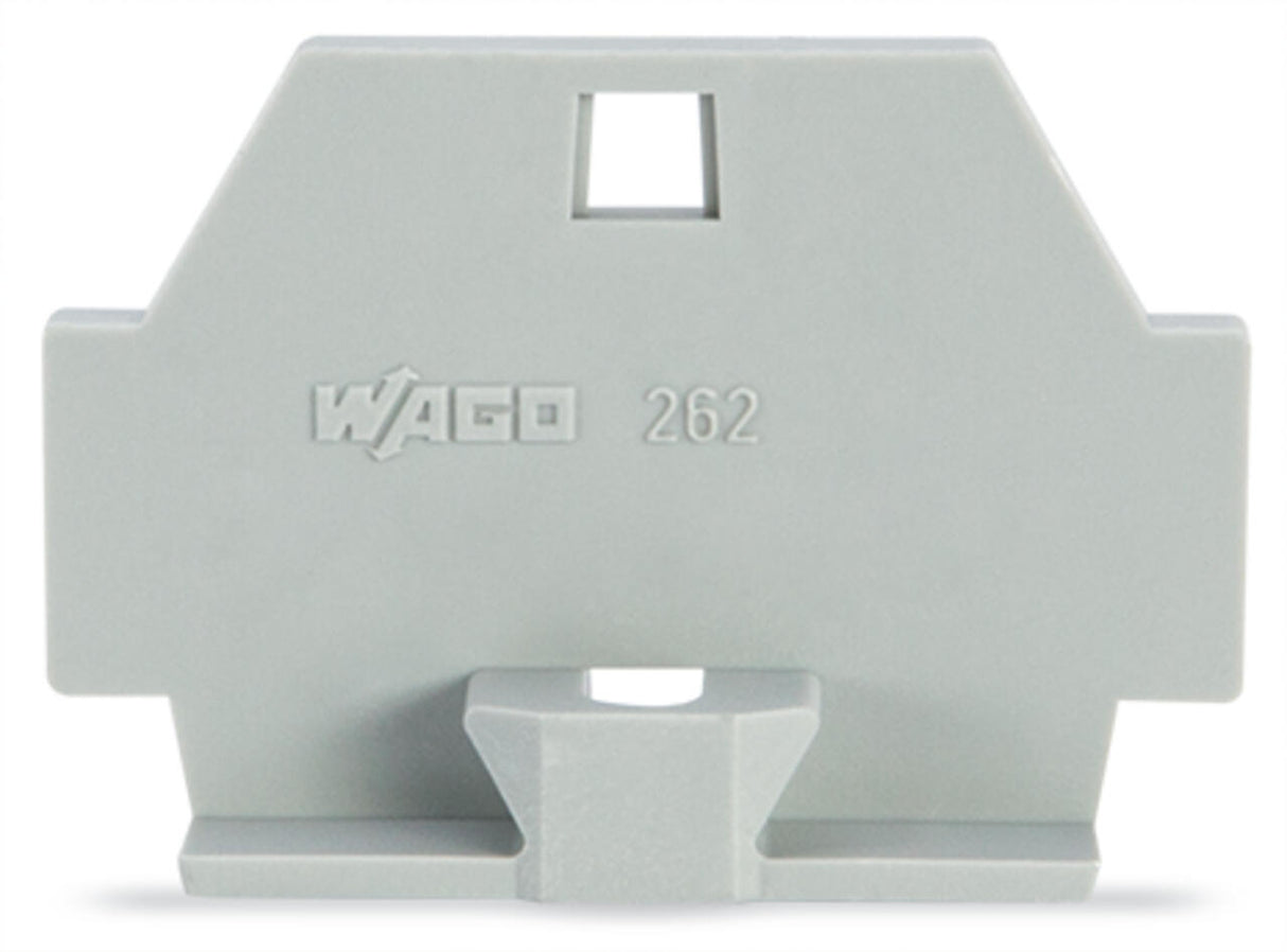 WAGO Abschlussplatte rastb gr Serie 262 262-361
