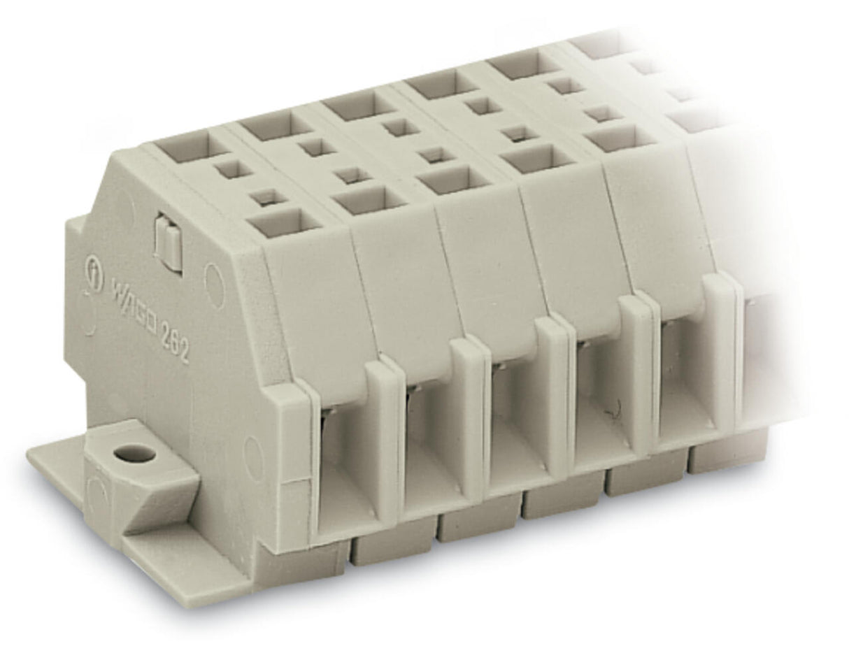 WAGO Klemmleiste 0,5-4qmm 23A 9p 67,4mm Serie 262 262-189 Thermopl lgr Federzug