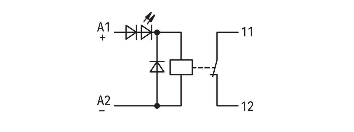 WAGO Schaltrelais 1Ö IP20 10x70,2x50mm 286-368/004-000 Steckanschl