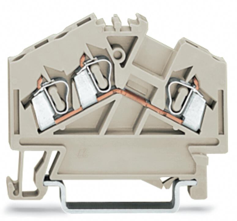 WAGO Reihenklemme 1Etage 3kl lgr 23A Serie 280 280-998 TS35