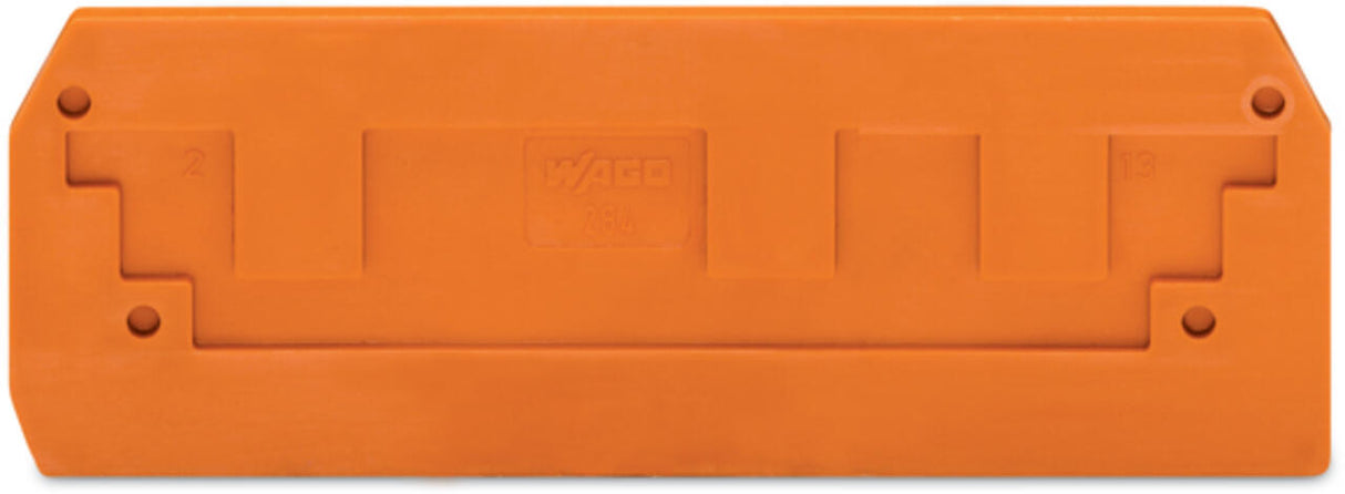 WAGO Abschl/Zwischenplatte rastb or Serie 284 284-339