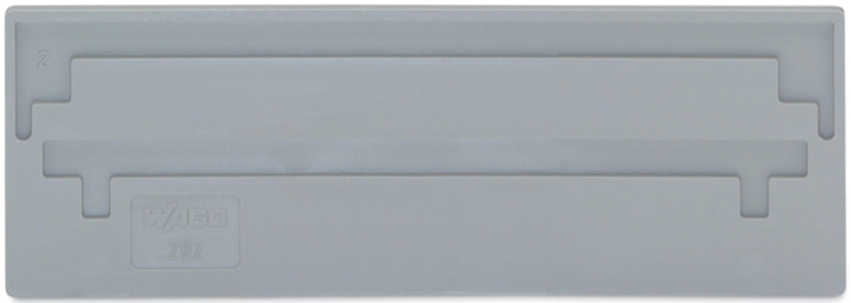 WAGO Zwischenplatte rastb gr Serie 282 282-309