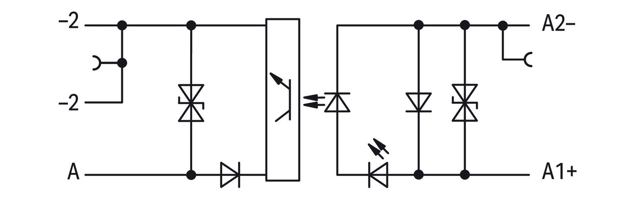WAGO Optokoppler 24V 0,004A 7-60V Serie 859 859-791 Transistor