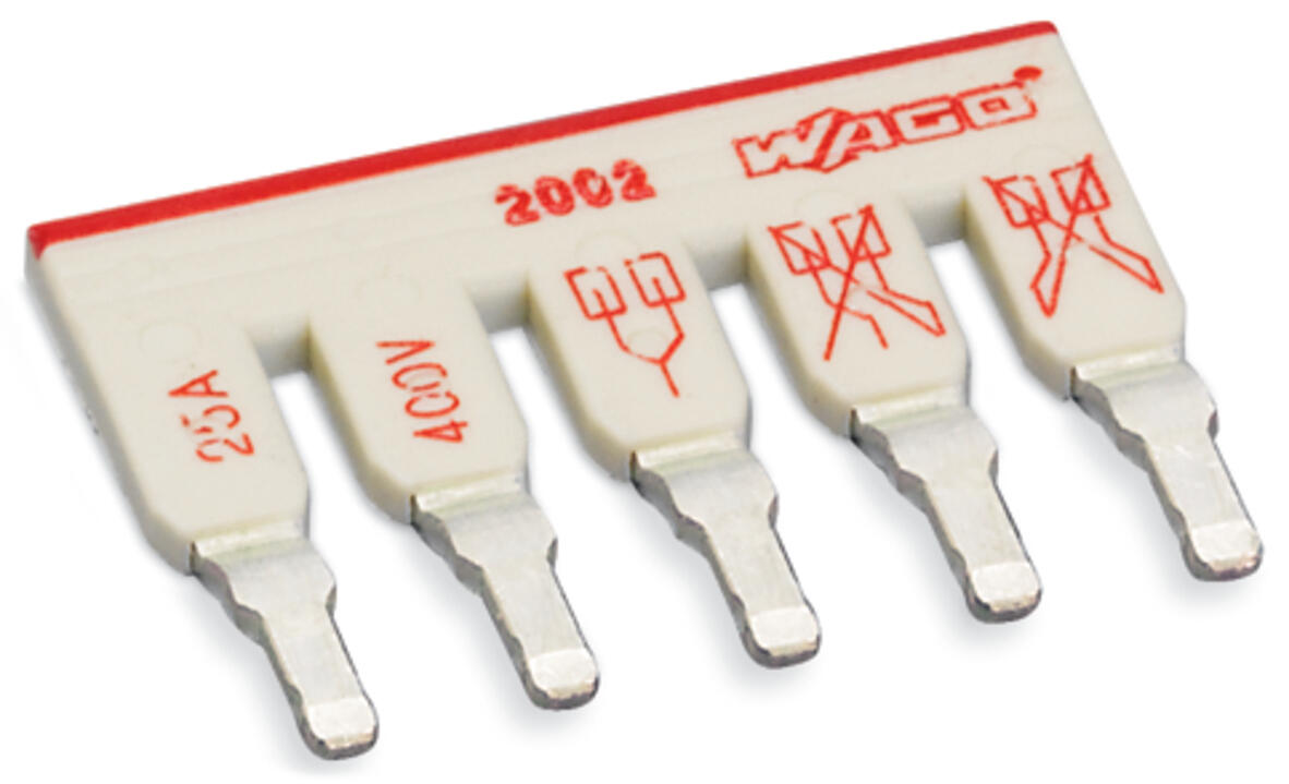 WAGO Schachtelverbinder 3p steckb isol Serie 2002 2002-475/011-000 25A