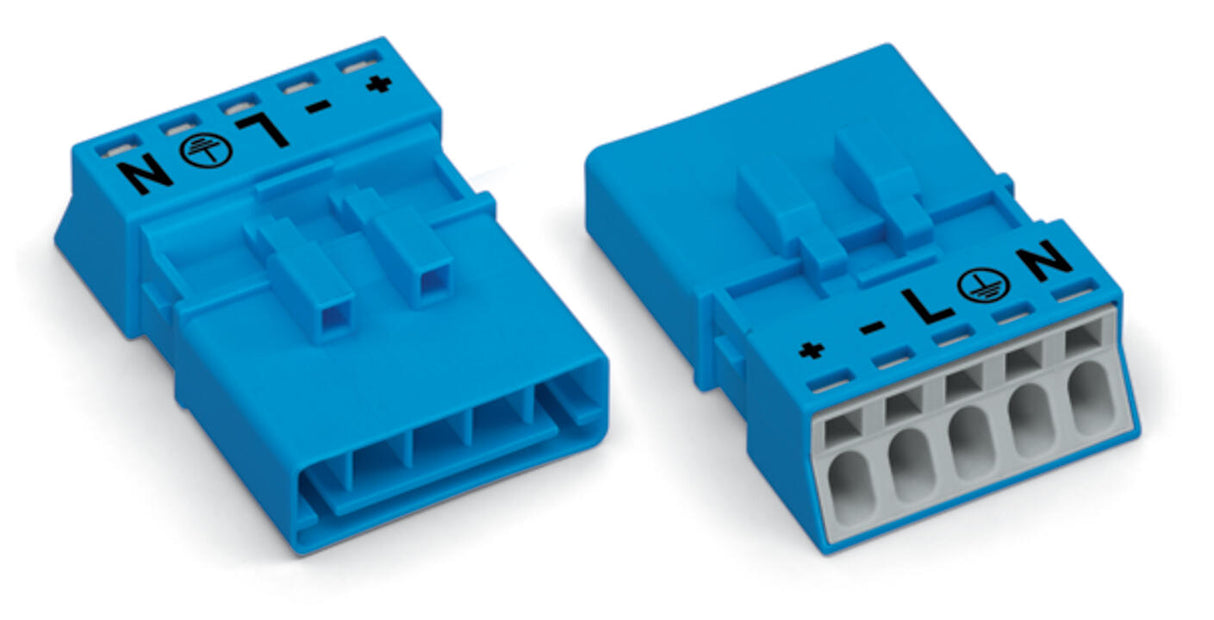 WAGO Steckverbinder Gebäude Stecker 5p Serie 890 890-1115 Federzug 400V 13A