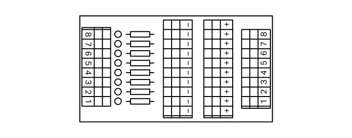WAGO Übergabemodul 36p 24V 1A Federzug Serie 289 289-665 Steckanschl TS35