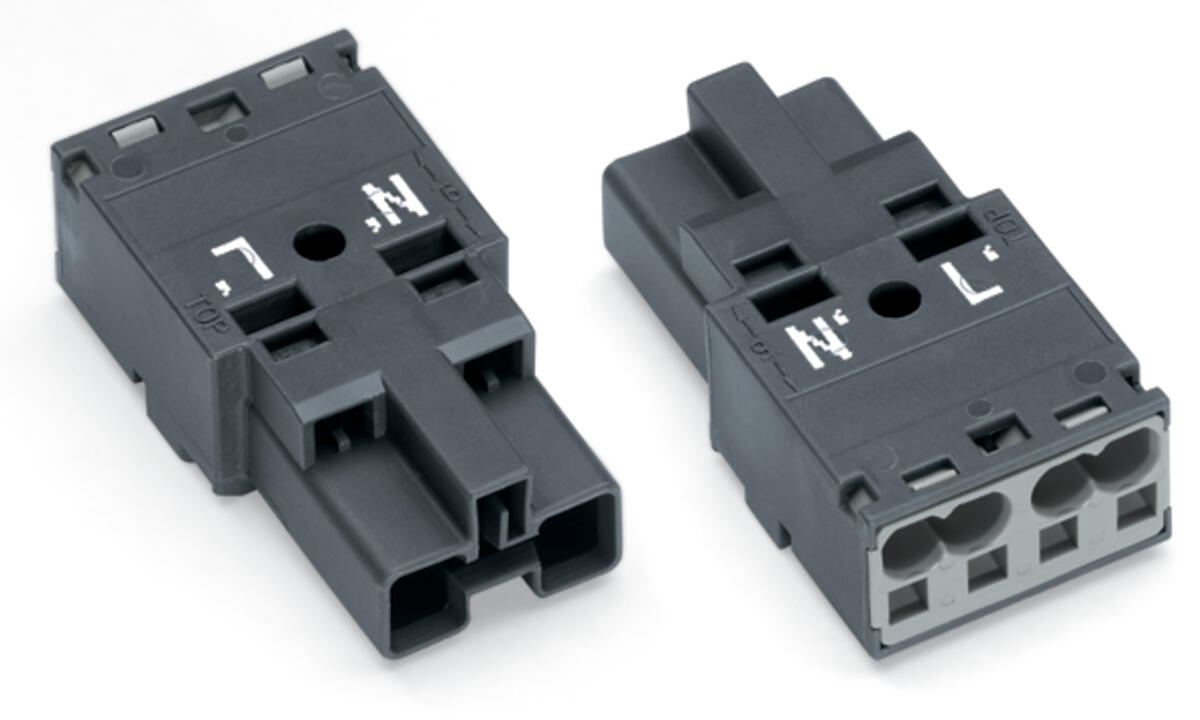 WAGO Steckverbinder Gebäude Stecker 2p Serie 770 770-1172 Federzug 250V 25A