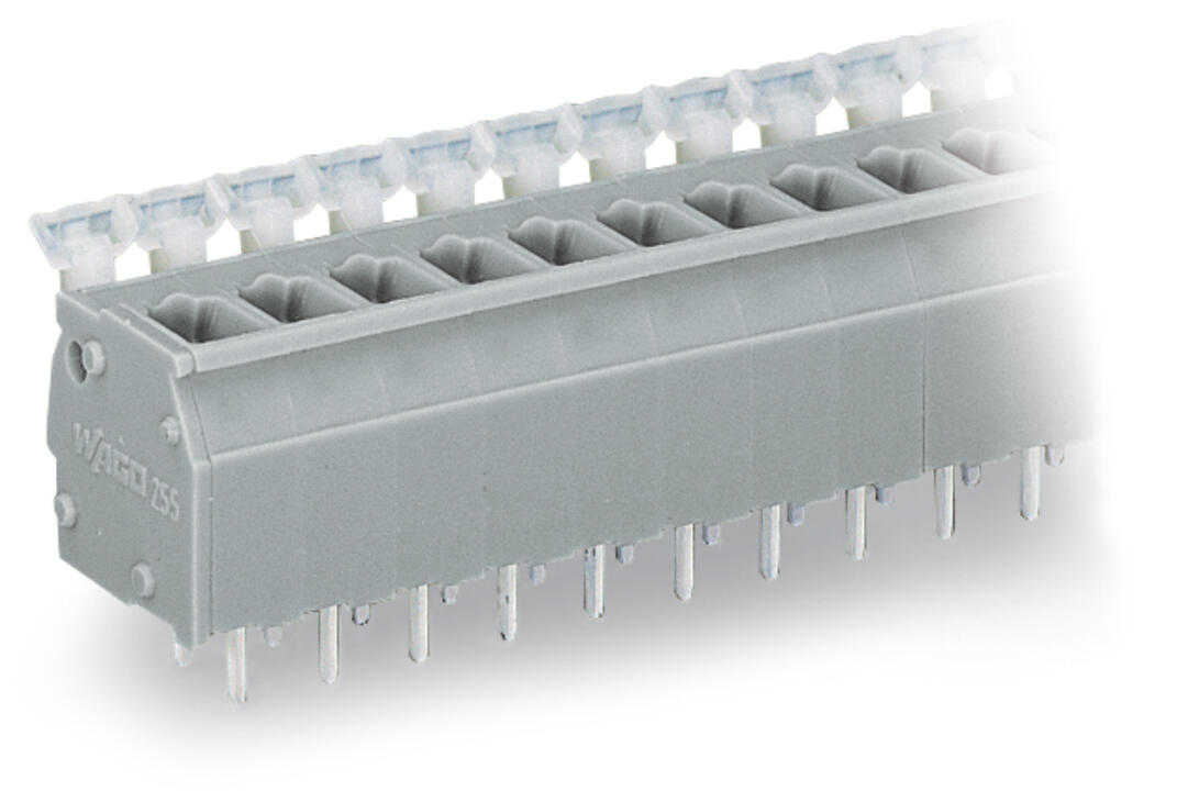 WAGO Printklemme 10f 1re gr RM=5 Serie 255 255-410/333-000 Federzug/Löt