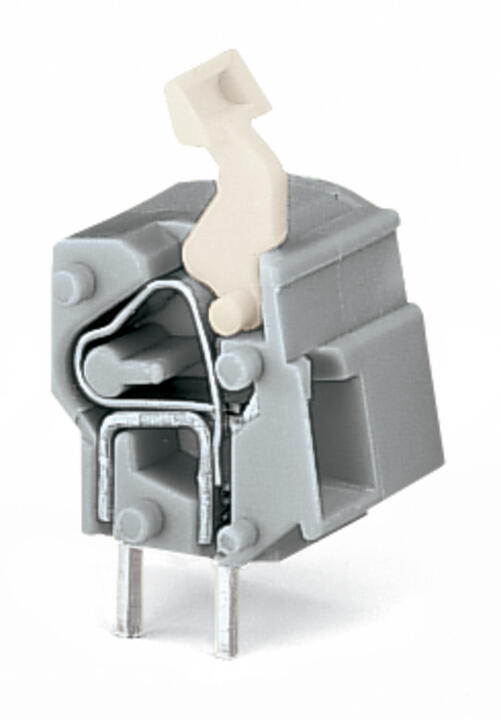 WAGO Printklemme 1f 1re hgn RM=10,16 Serie 257 257-867 Federzug/Löt