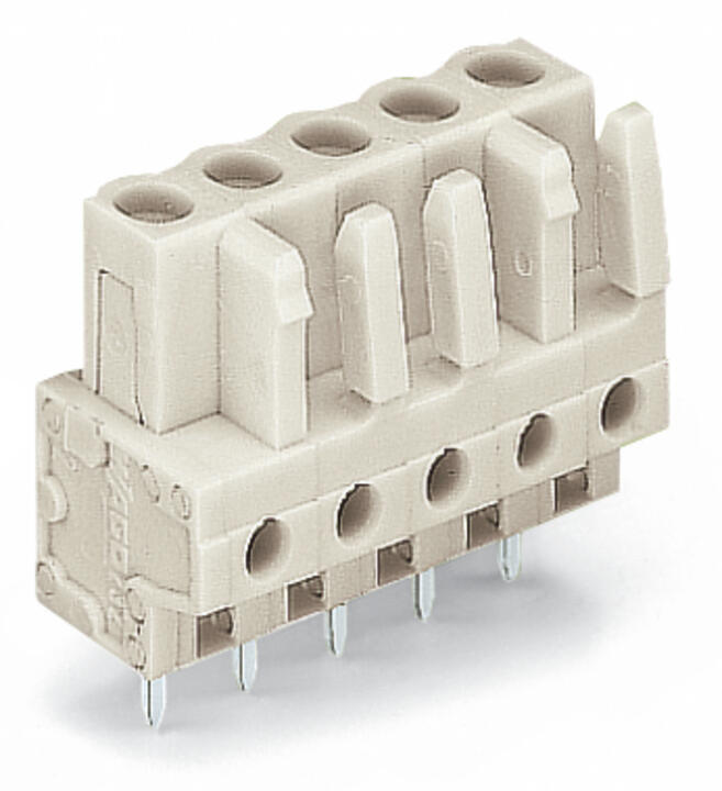 WAGO Verbindungsklemme 12A 5p Thermopl Serie 722 722-135/005-000 5mm lgr