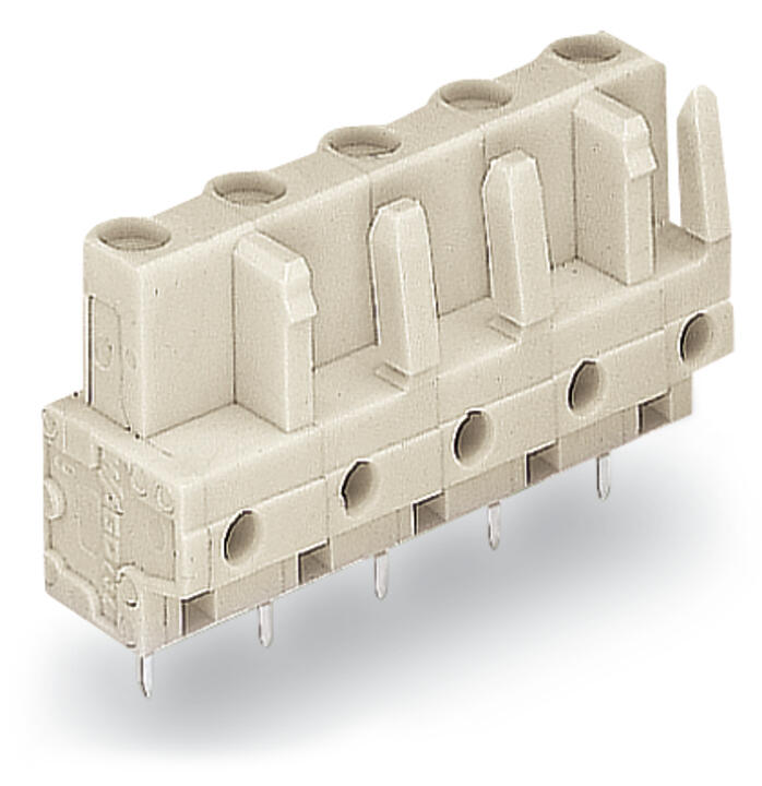 WAGO Platinenstecker Stift 5p lgr 1re Serie 722 722-735/047-000 7,5mm zinn