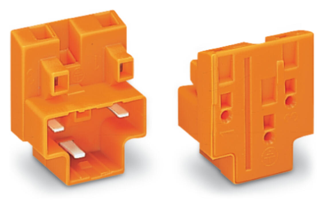 WAGO Verbindungsklemme 0,08-2,5qmm 10A Serie 730 730-113 3p Thermopl 30mm or