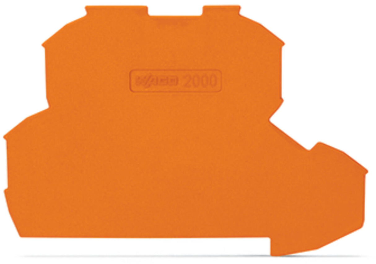 WAGO Abschl/Zwischenplatte rastb or Serie 2000 2000-2292