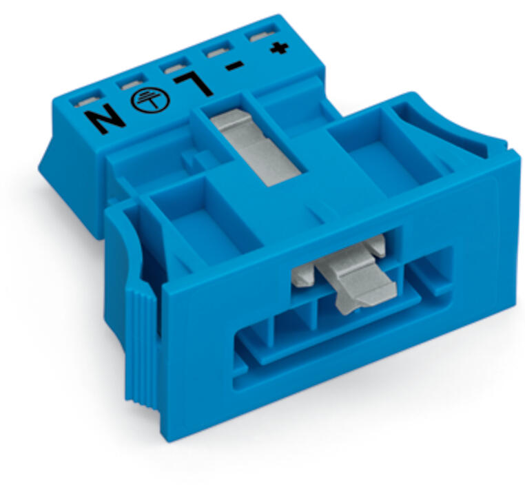 WAGO Gerätestecker 5p ger Snap/schraub Serie 890 890-2115 Federzug 400V 13A