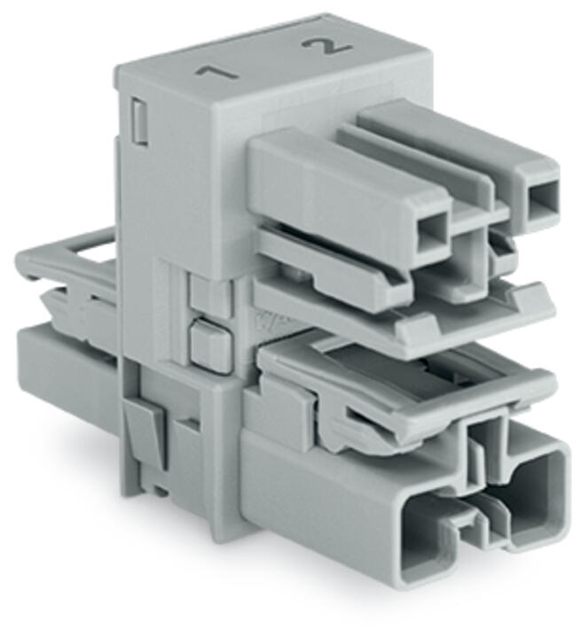 WAGO H-Verteiler PA 2Eing 2p 4Ausg 250V 770-1658 25A IP20 hfr