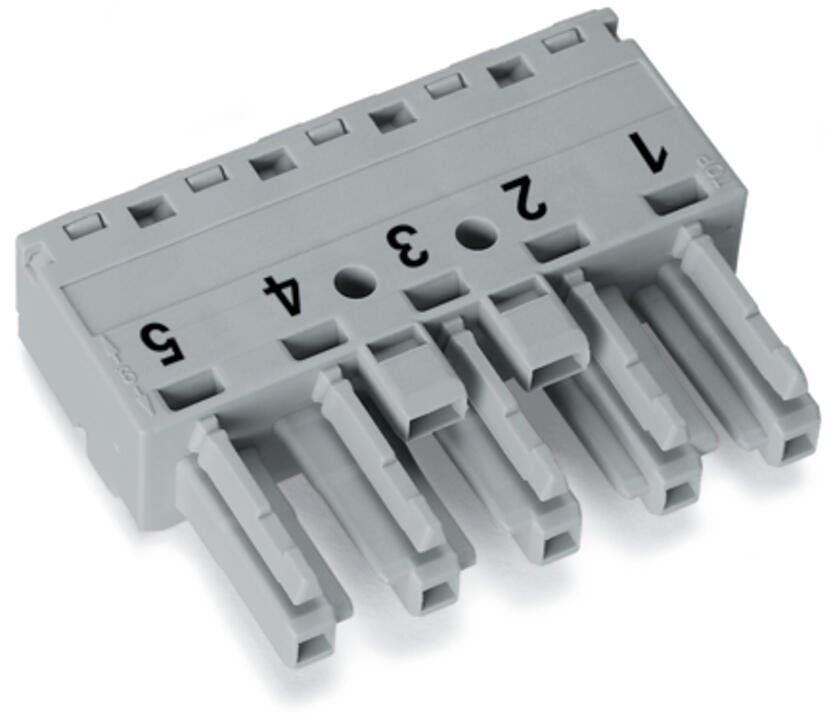 WAGO Steckverbinder Gebäude Buchse 5p Serie 770 770-245/060-000 Federzug 400V