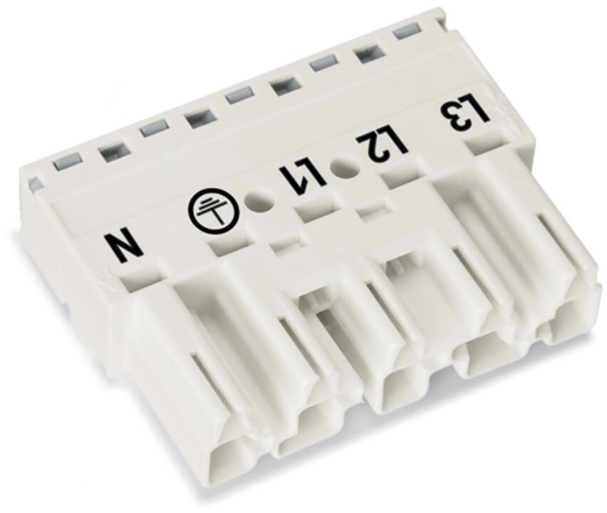 WAGO Steckverbinder Gebäude Stecker 5p Serie 770 770-235 Federzug 400V 25A